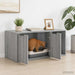 Kattenkrat meubel Grijs Sonoma 100 x 49 x 45 cm Bewerkt hout