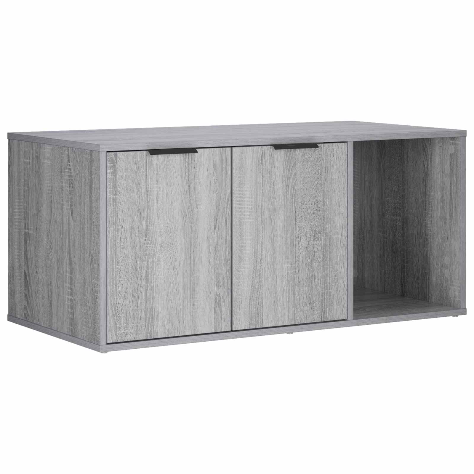 Kattenkrat meubel Grijs Sonoma 100 x 49 x 45 cm Bewerkt hout