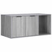 Kattenkrat meubel Grijs Sonoma 100 x 49 x 45 cm Bewerkt hout