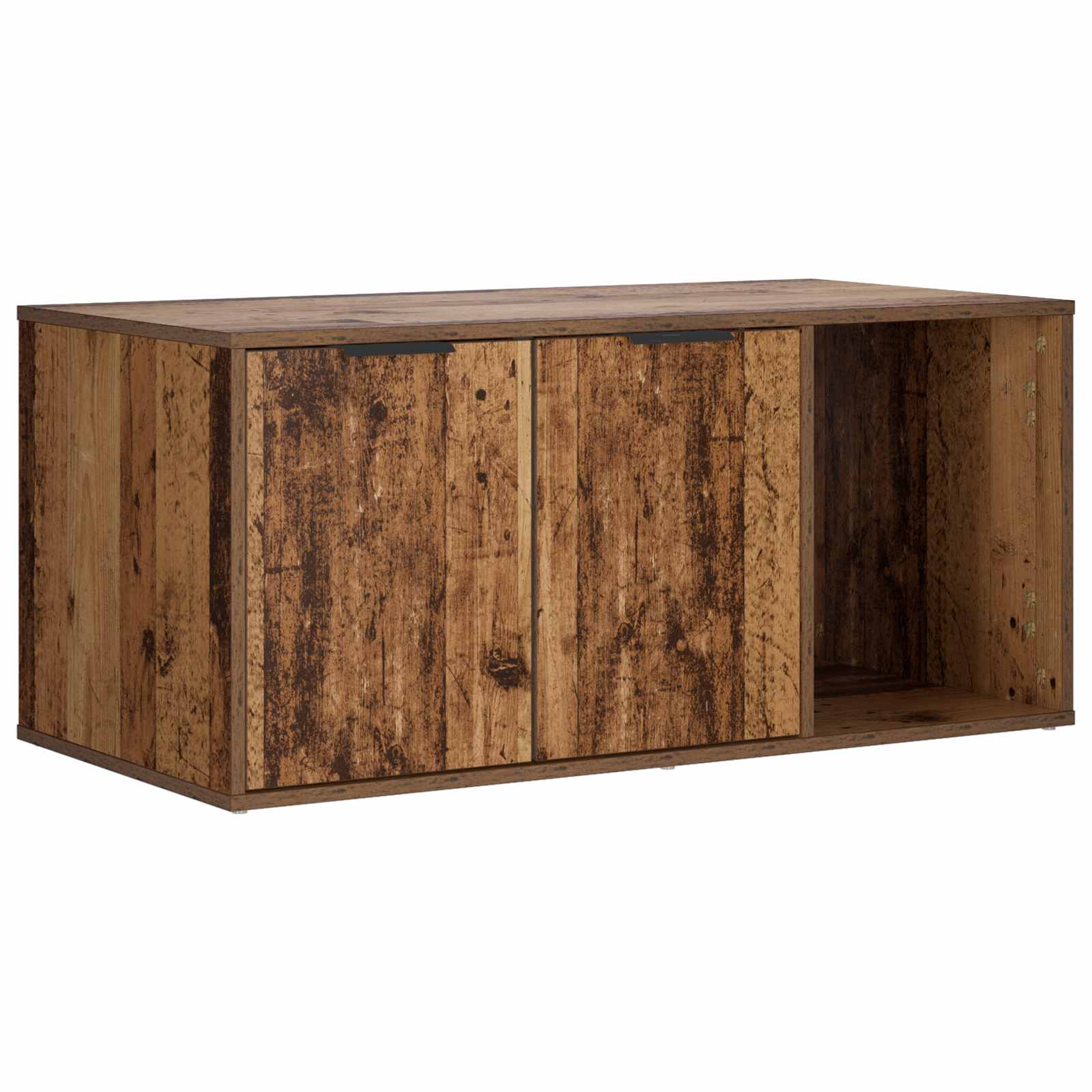 Kattenkrat meubel Oud hout 100 x 49 x 45 cm Bewerkt hout