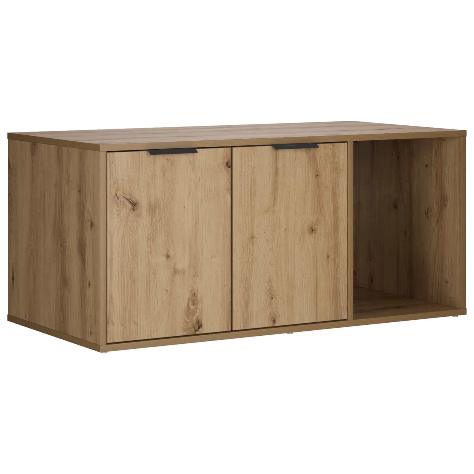 Kattenkrat meubel Artisanaal eiken 100 x 49 x 45 cm