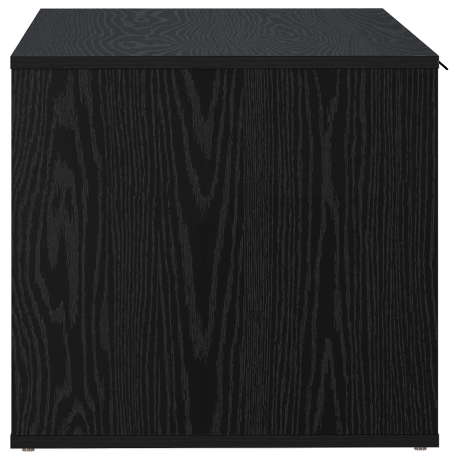 Kattenkrat meubel Zwart eiken 100 x 49 x 45 cm Bewerkt hout