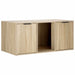 Kattenkrat meubel Sonoma Eiken 100 x 49 x 45 cm Bewerkt hout