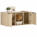 Kattenkrat meubel Sonoma Eiken 100 x 49 x 45 cm Bewerkt hout