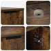 Kattenkrat meubel Gerookt eiken 100 x 49 x 45 cm Bewerkt hout