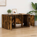 Kattenkrat meubel Gerookt eiken 100 x 49 x 45 cm Bewerkt hout