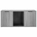 Kattenkrat meubel Grijs Sonoma 100 x 49 x 45 cm Bewerkt hout