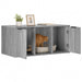 Kattenkrat meubel Grijs Sonoma 100 x 49 x 45 cm Bewerkt hout