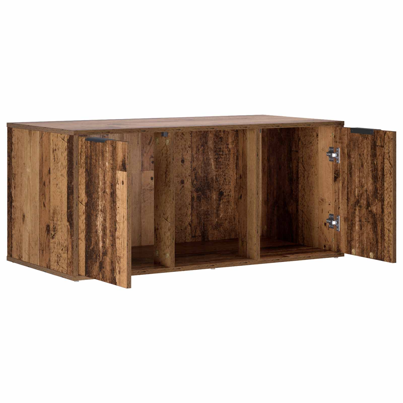 Kattenkrat meubel Oud hout 100 x 49 x 45 cm Bewerkt hout