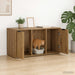 Kattenkrat meubel Artisanaal eiken 100 x 49 x 45 cm