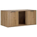 Kattenkrat meubel Artisanaal eiken 100 x 49 x 45 cm