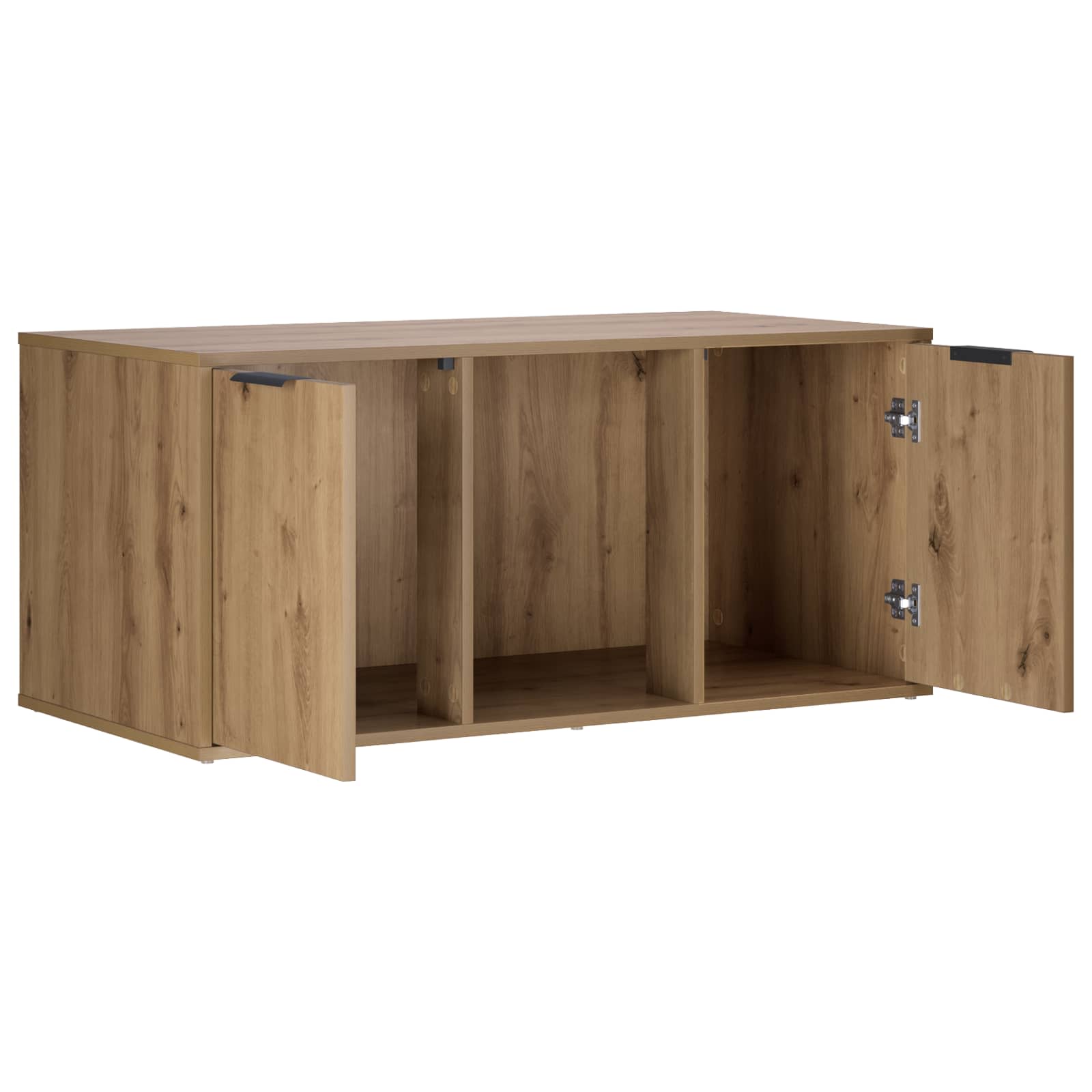 Kattenkrat meubel Artisanaal eiken 100 x 49 x 45 cm
