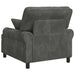 XL fauteuil met kussens Lichtgrijs 1,5 Lijnen Stof