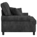 XL fauteuil met kussens Donkergrijs 1,5 Lijnen Stof