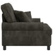 XL fauteuil met kussens Antraciet 1,5 Lijnen Stof