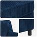 XL fauteuil met kussens Marineblauw 1,5 Lijnen Stof