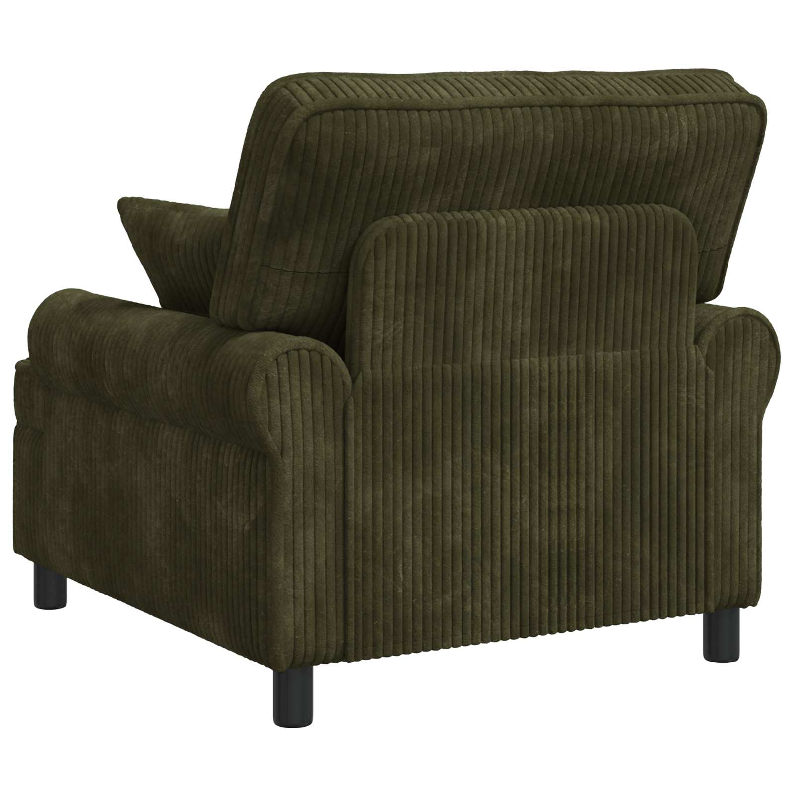 XL fauteuil met kussens Groen 1,5 Lijnen Stof