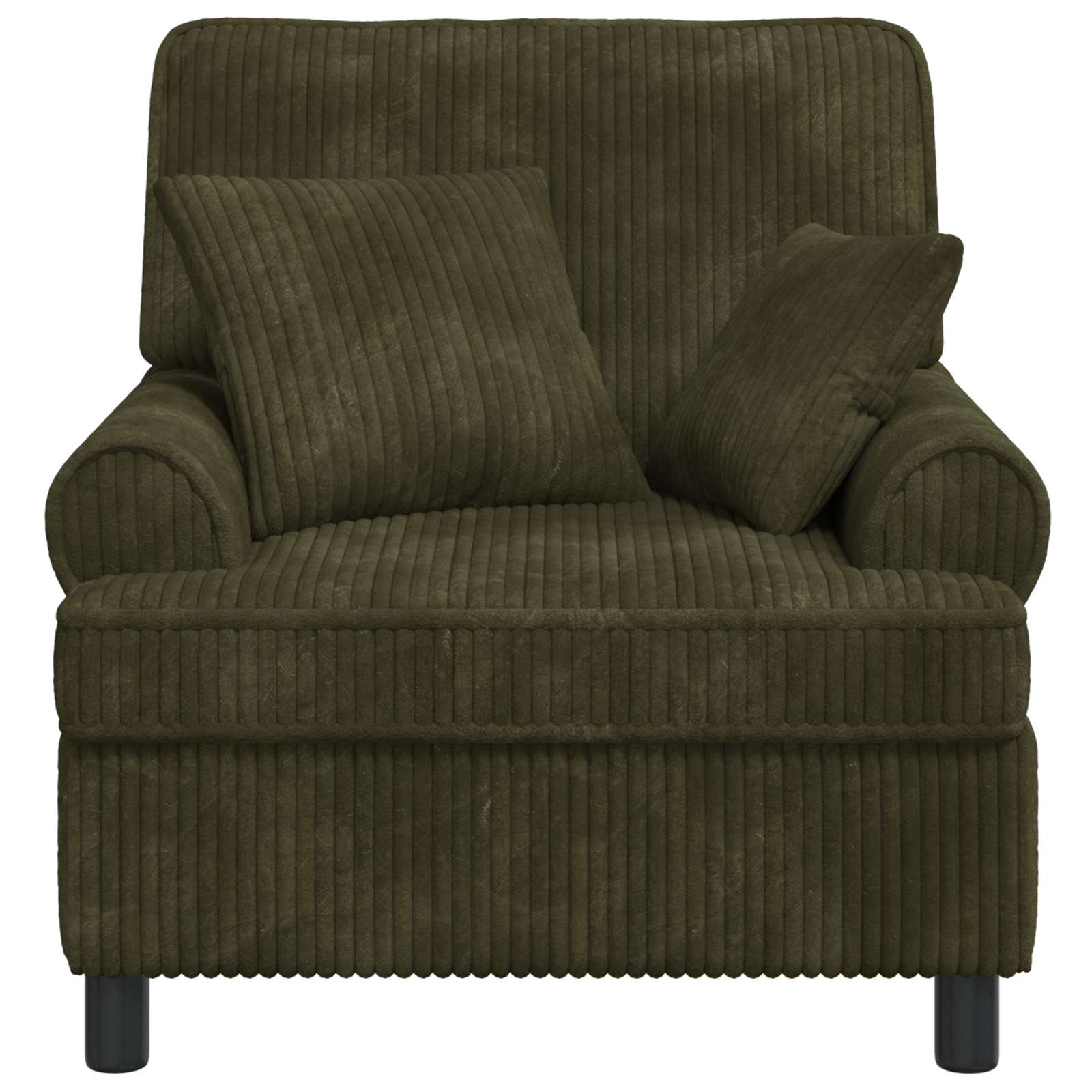 XL fauteuil met kussens Groen 1,5 Lijnen Stof