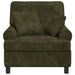 XL fauteuil met kussens Groen 1,5 Lijnen Stof