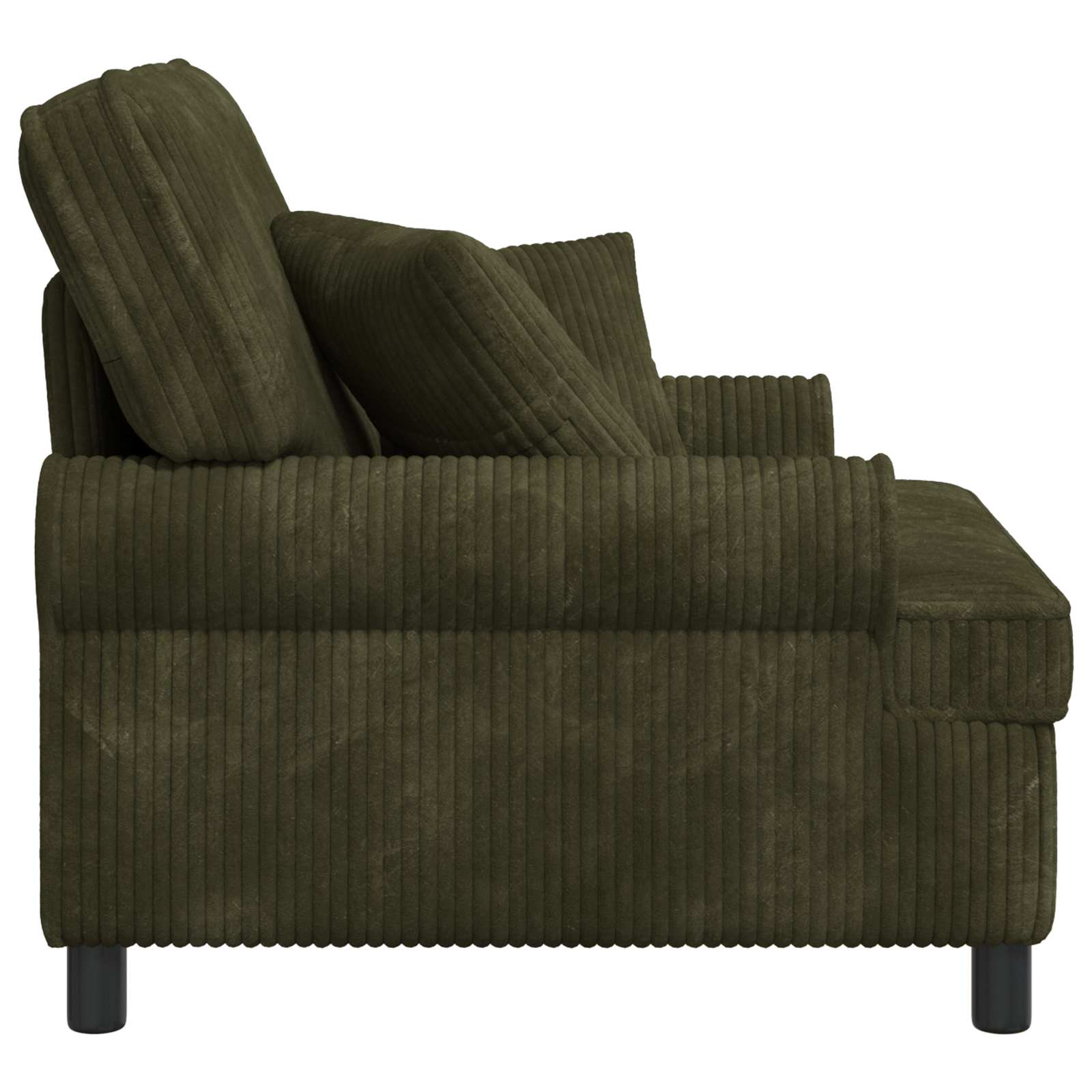 XL fauteuil met kussens Groen 1,5 Lijnen Stof