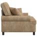 XL fauteuil met kussens Taupe 1,5 Lijnen Stof