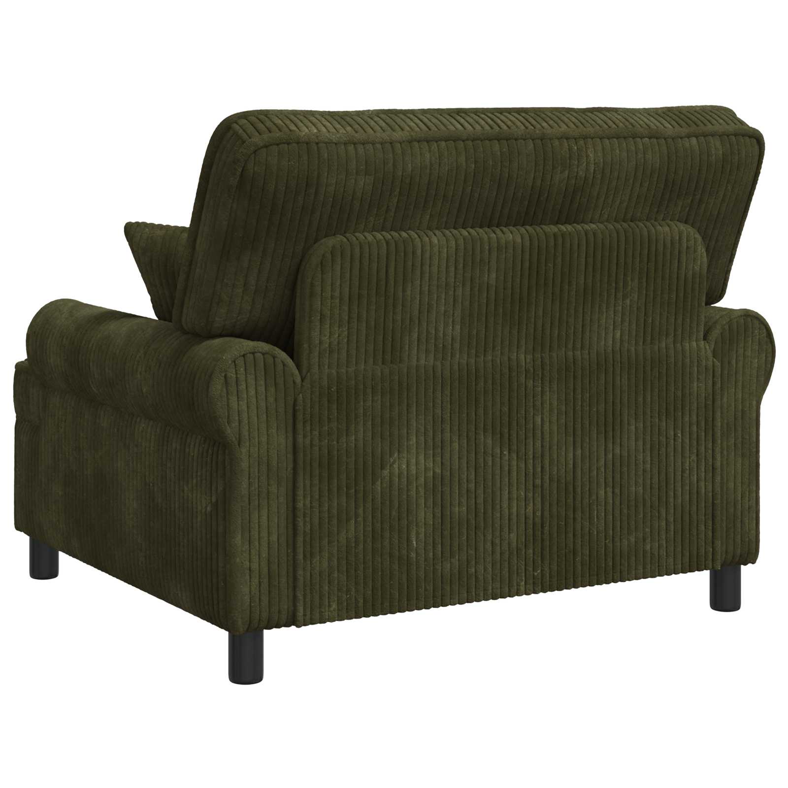 XXL fauteuil met kussens Groen 1,5 Lijnen Stof
