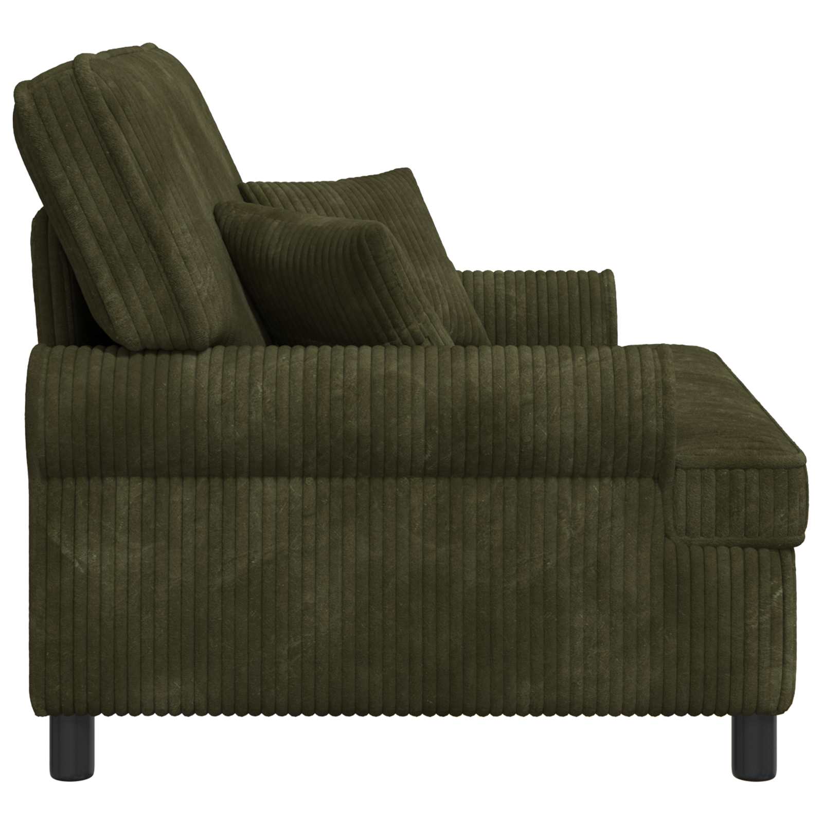 XXL fauteuil met kussens Groen 1,5 Lijnen Stof
