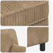XXL fauteuil met kussens Beige 1,5 Lijnen Stof