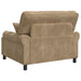 XXL fauteuil met kussens Beige 1,5 Lijnen Stof