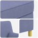 XXL fauteuil met kussens Jeans Blauw Stof