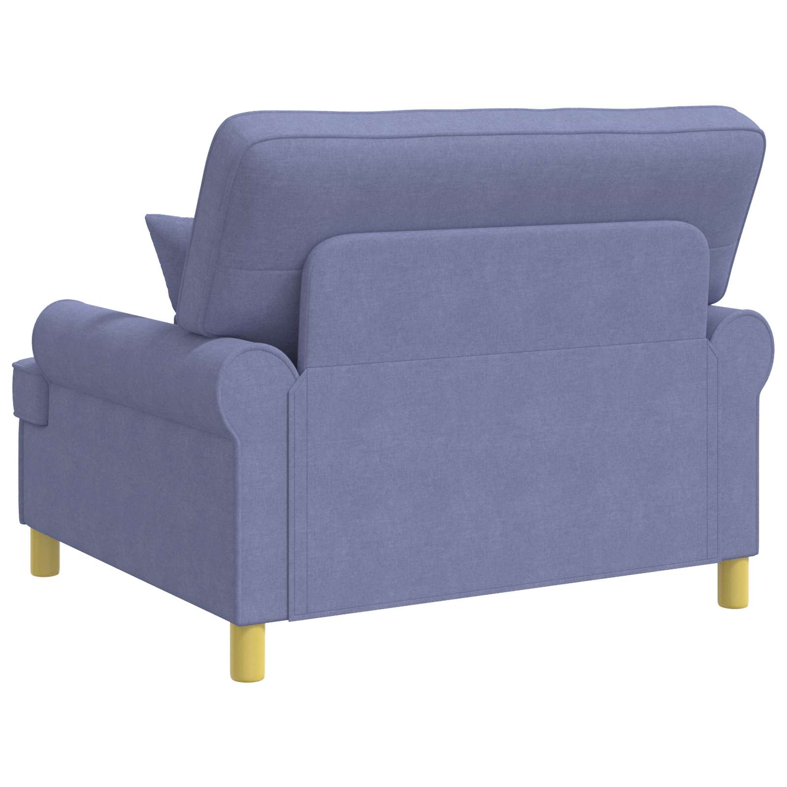 XXL fauteuil met kussens Jeans Blauw Stof