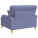 XXL fauteuil met kussens Jeans Blauw Stof