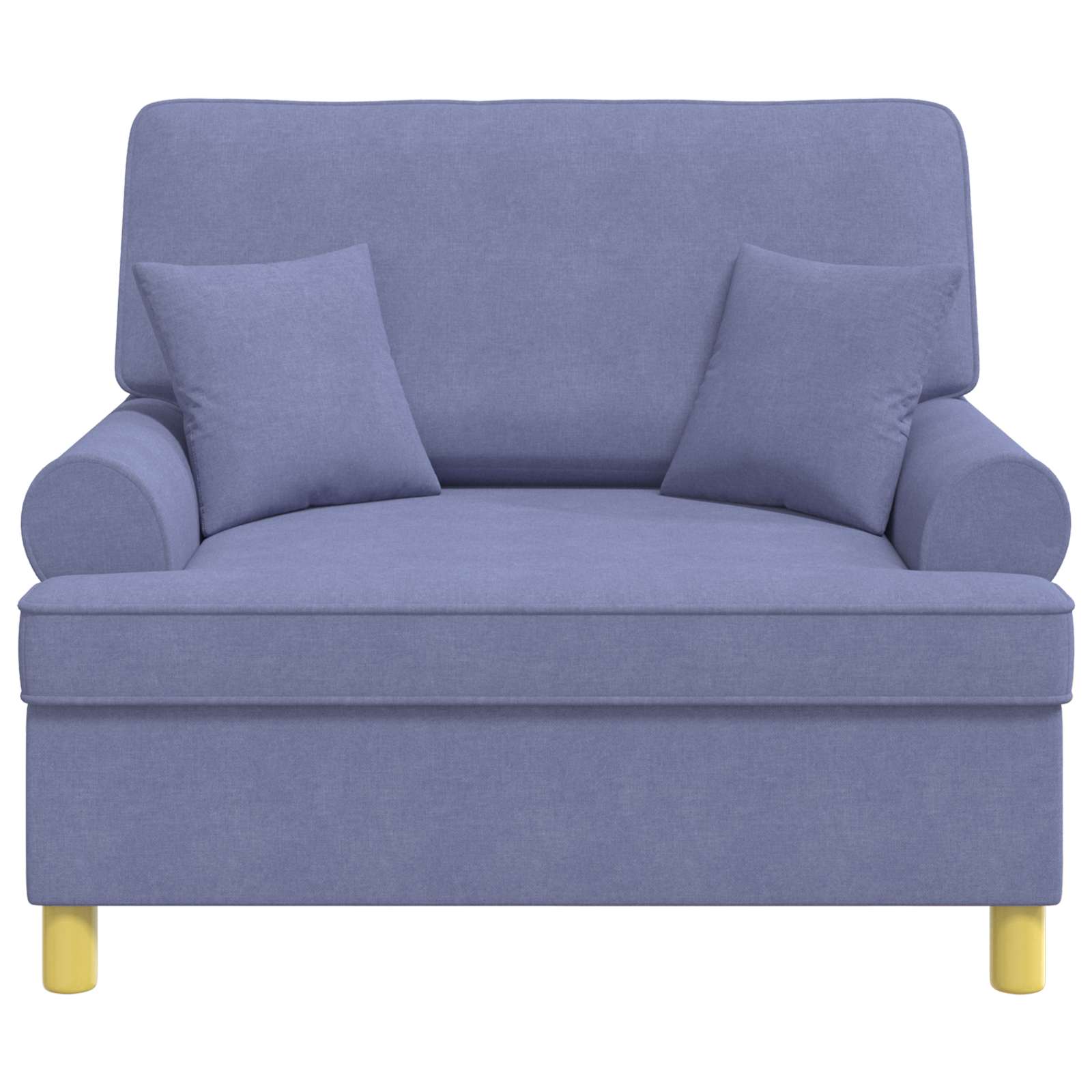 XXL fauteuil met kussens Jeans Blauw Stof