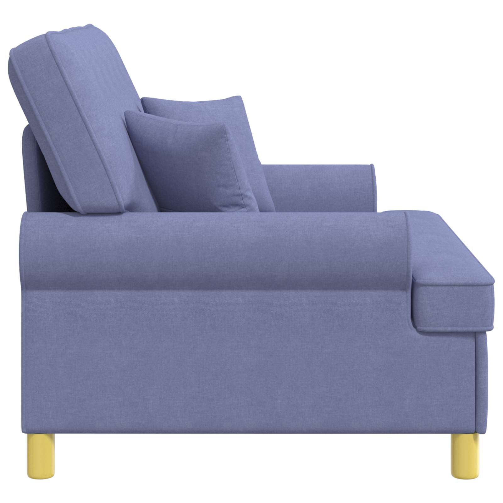 XXL fauteuil met kussens Jeans Blauw Stof