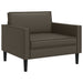 XL fauteuil Bruin Kunstleer