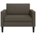 XL fauteuil Bruin Kunstleer