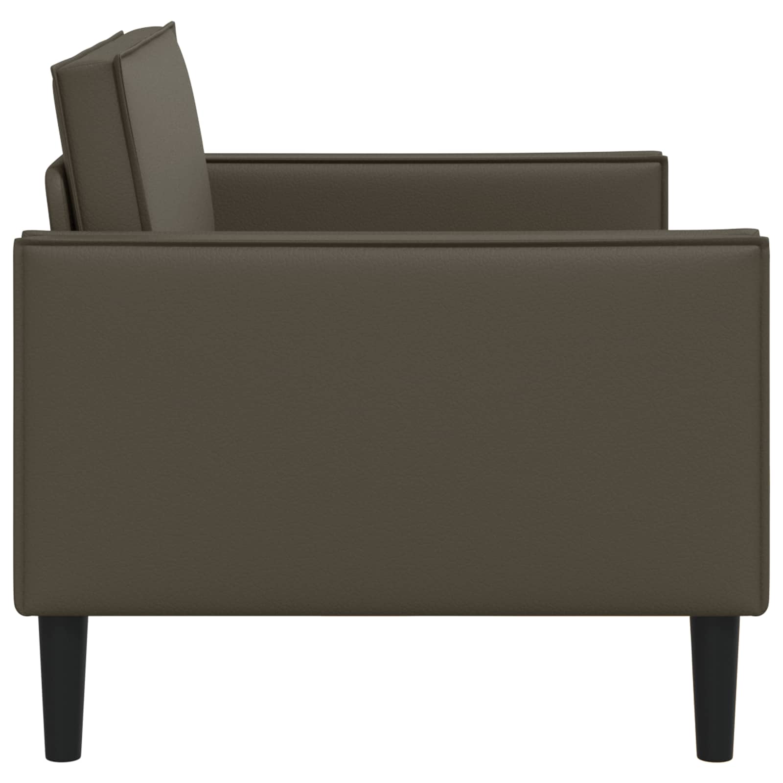 XL fauteuil Bruin Kunstleer