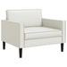 XL fauteuil Wit Kunstleer