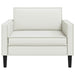 XL fauteuil Wit Kunstleer