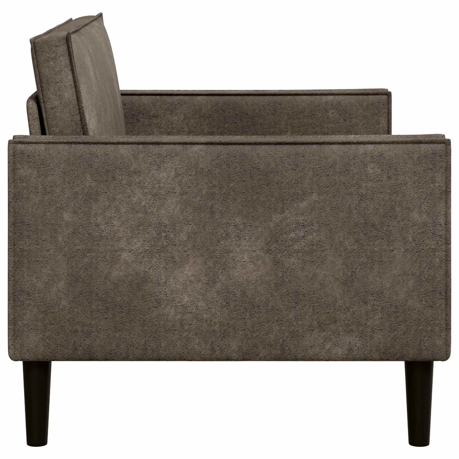 XL fauteuil Donkergrijs Nep Suede Leer