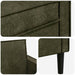 XL fauteuil Legergroen Nep Suede Leer