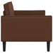 XXL fauteuil Bruin Kunstleer