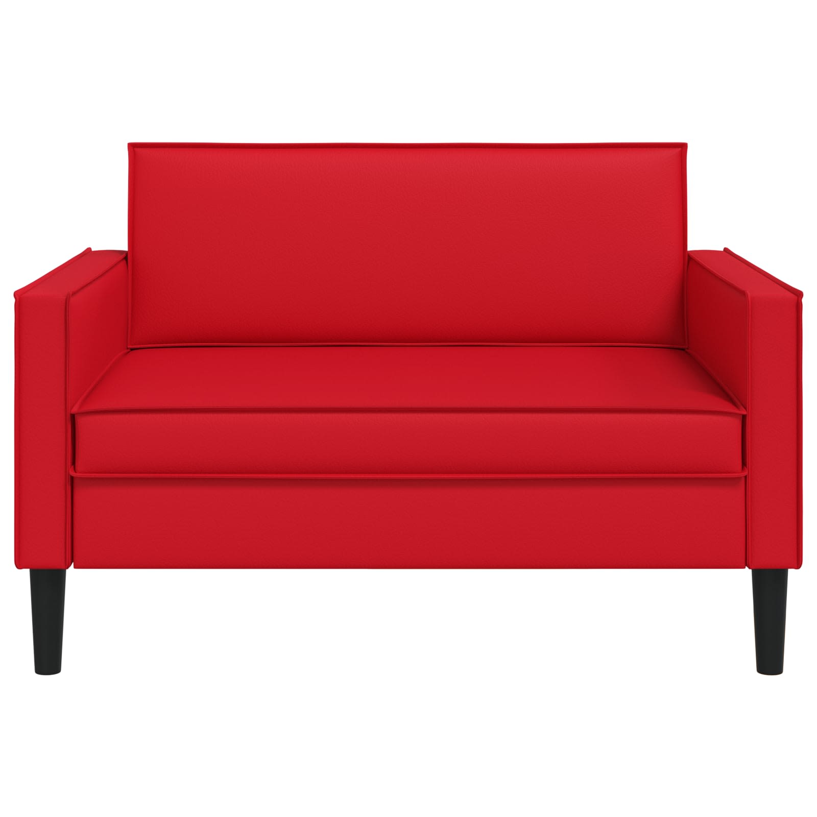 XXL fauteuil Rood Kunstleer