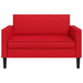 XXL fauteuil Rood Kunstleer