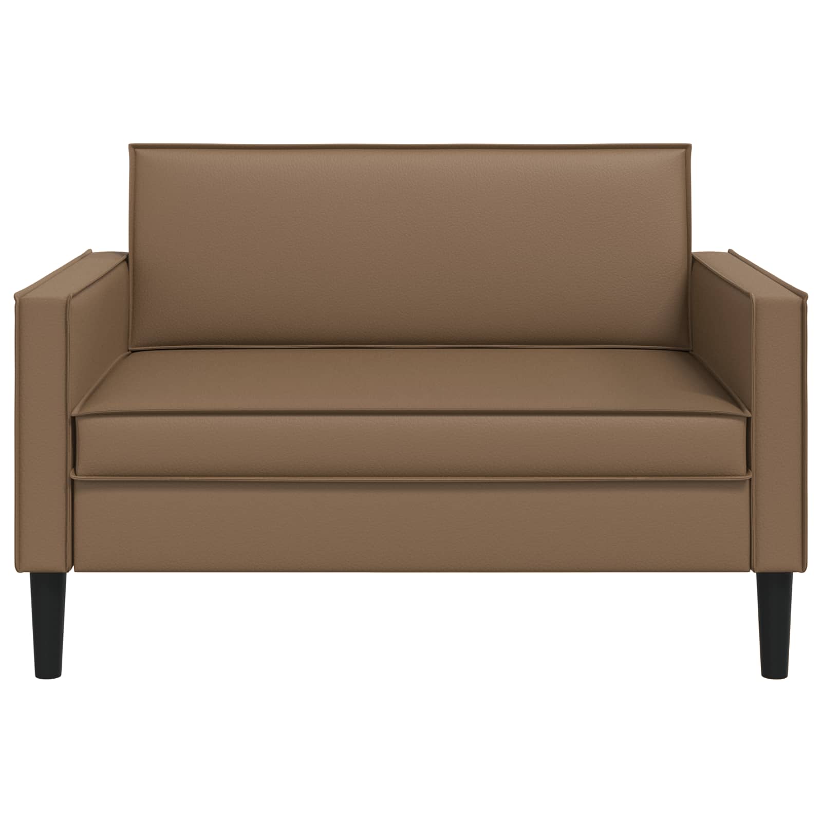 XXL fauteuil Cappuccino Kunstleer