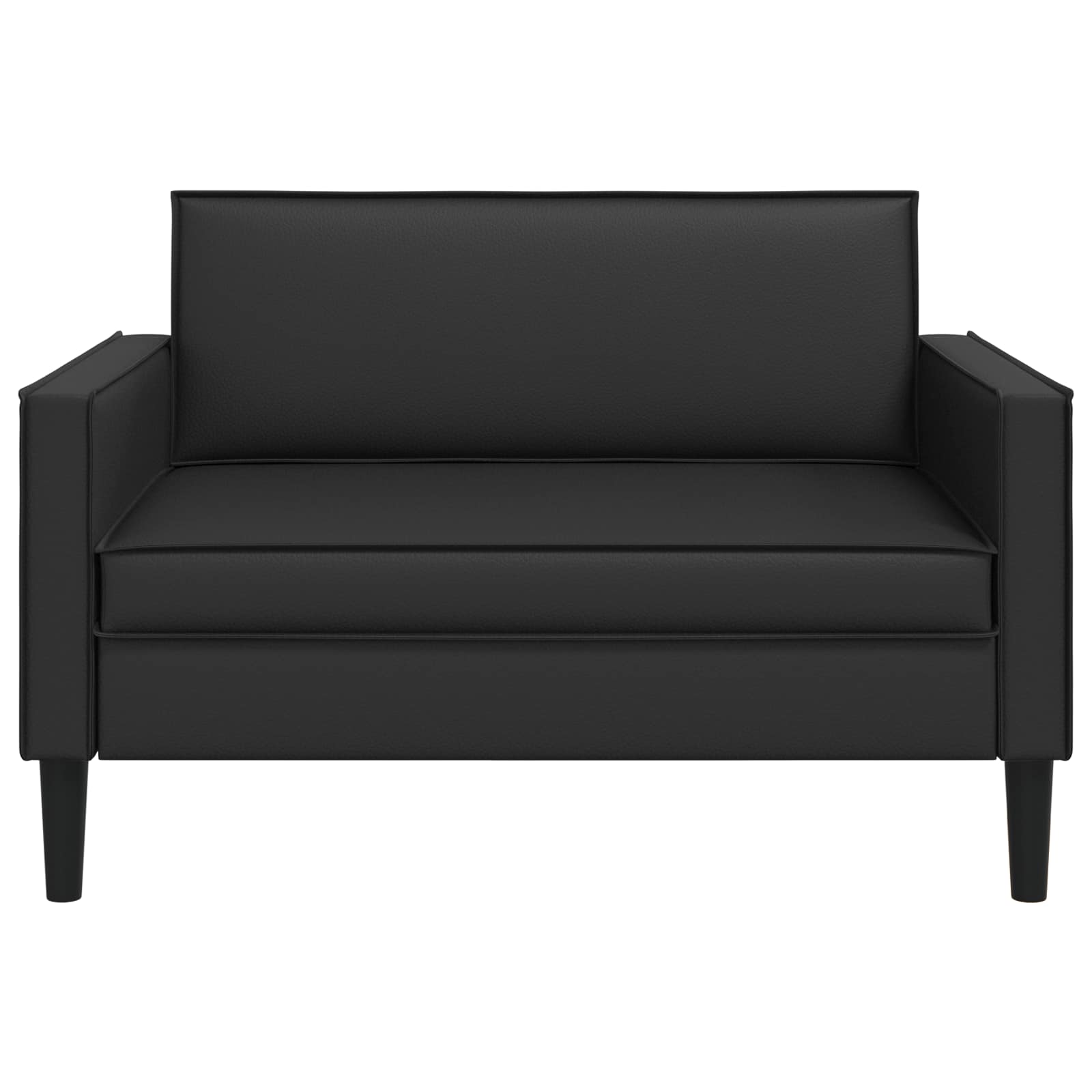 XXL Fauteuil Zwart Kunstleer