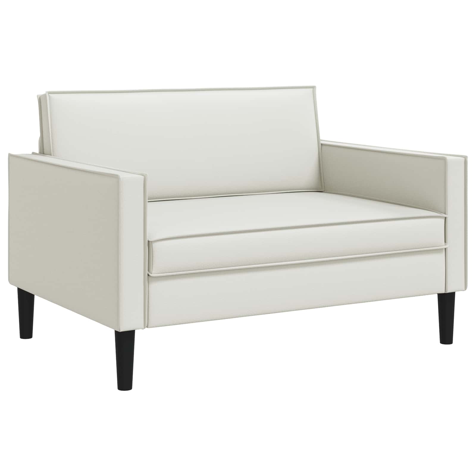 XXL fauteuil Wit Kunstleer