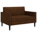 XXL fauteuil Bruin Nep Suede Leer
