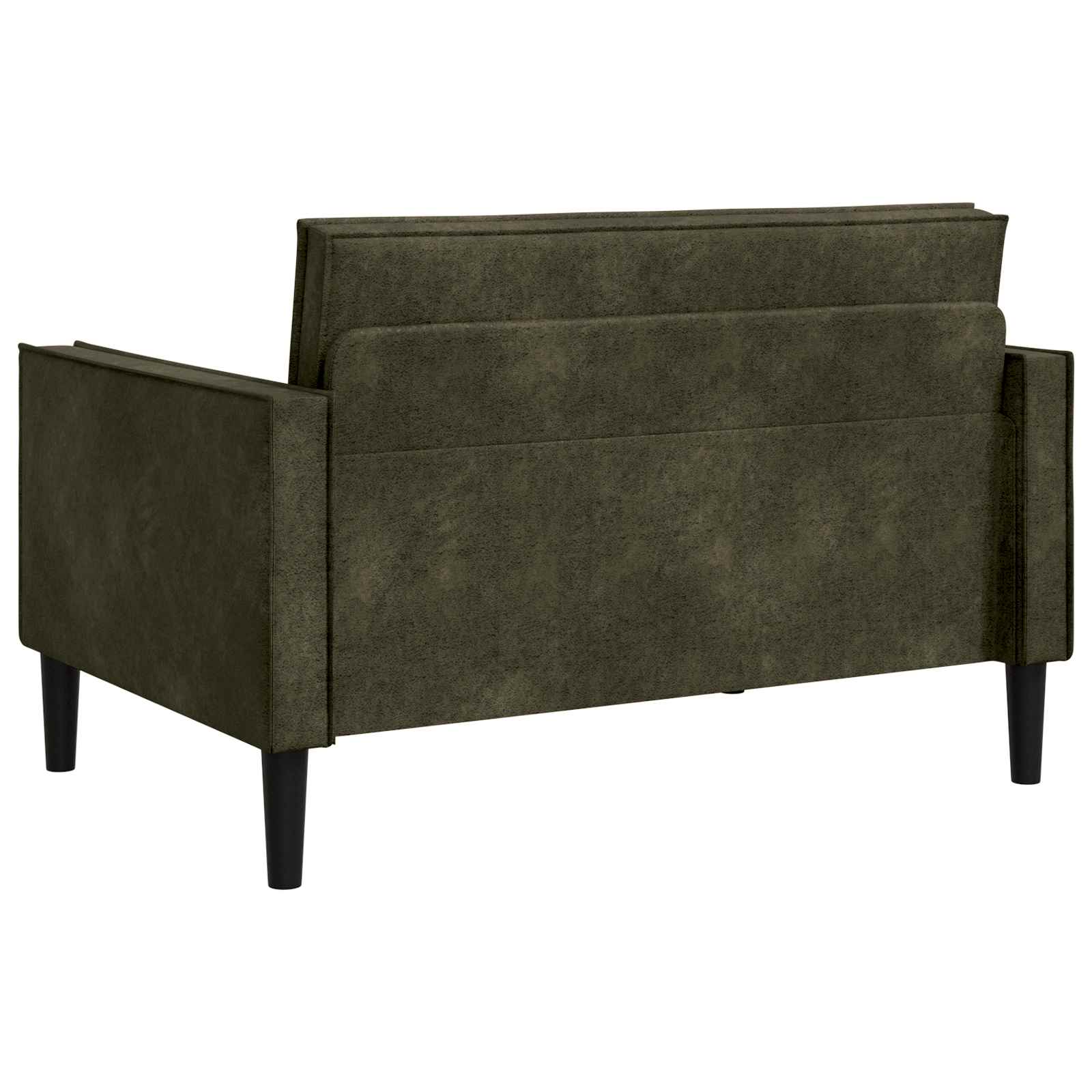 XXL fauteuil Legergroen Nep Suede Leer