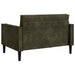 XXL fauteuil Legergroen Nep Suede Leer